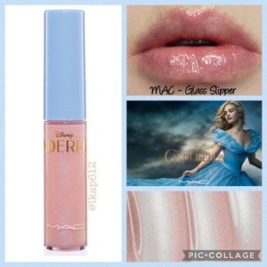 🌟LE🌟MAC x Cinderella Collection Lipglass in Glass Slipper